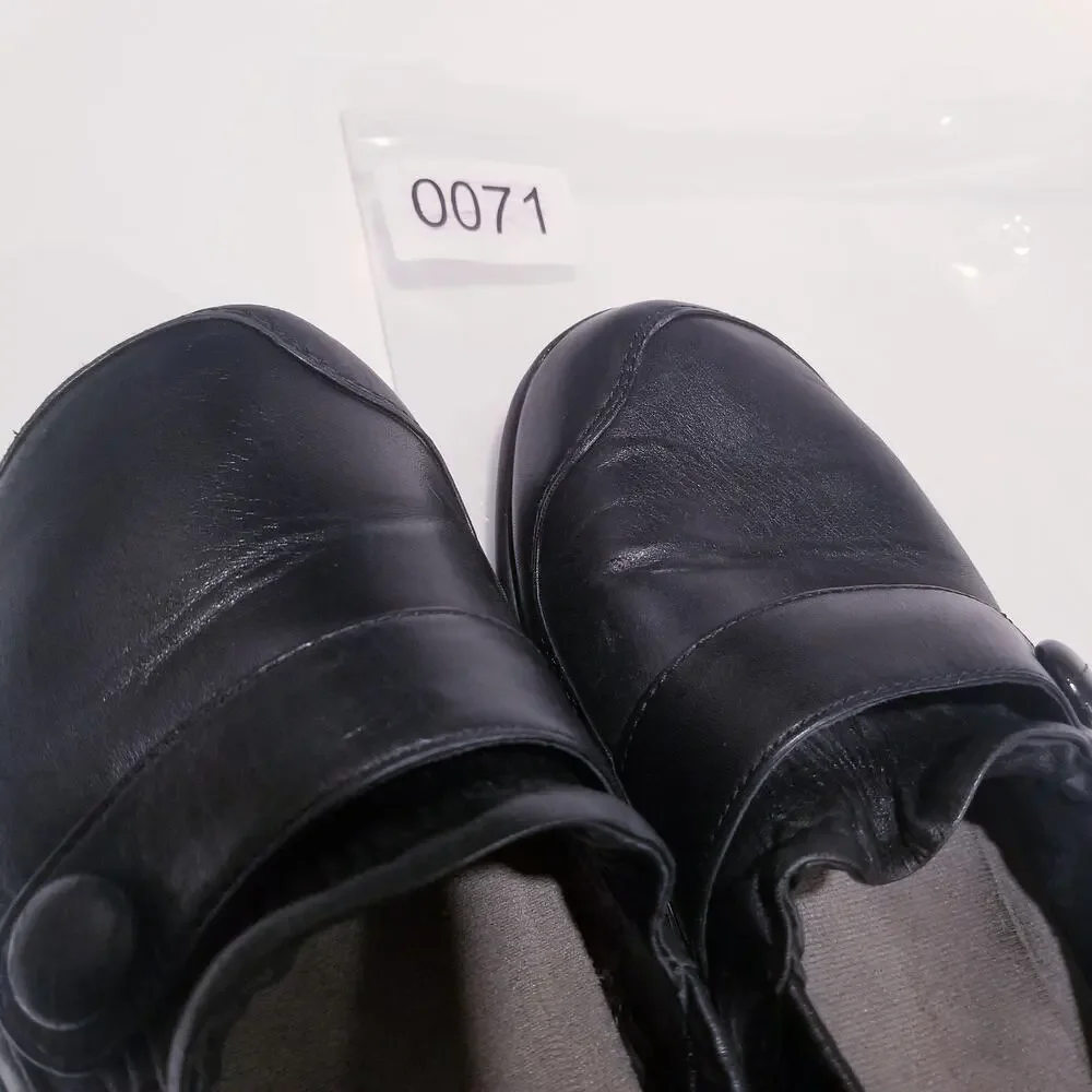Dansko black leather